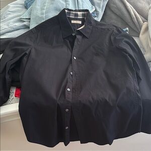 Black Burberry Men's Shirt
